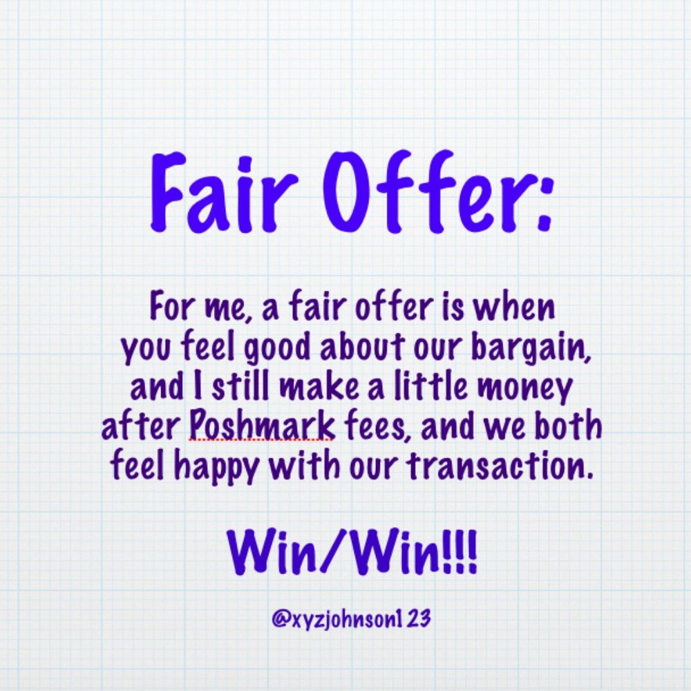 Feel free to make an offer!
